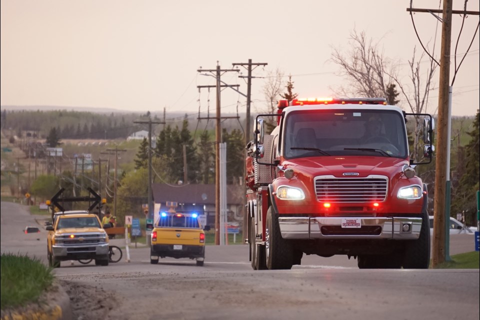 The Village of Boyle and Athabasca County have declared a state of local emergency as a wildfire threatens the village from the south. 
