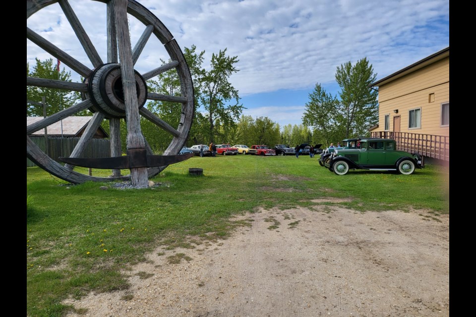 Charity Car Club Car Show May 25 2024 in Fort Assiniboine Alberta.