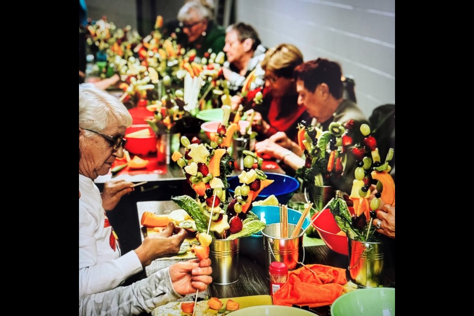 Westlock FCSS Help at Home programs offer interesting food preparation classes including a fruit arrangement workshop. Photo supplied.