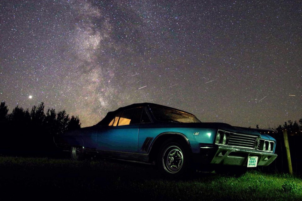 1967 Buick Skylark under the Milky Way - Jeff Loitz