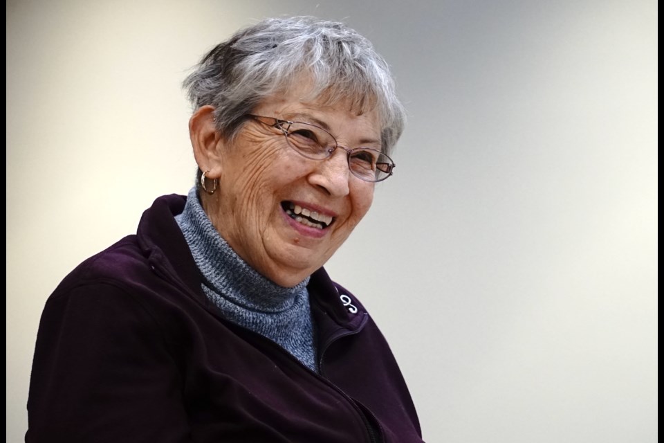 Alice Wlos, manager of the Boyle Archives Committee, presented the groups pitch in council chambers Oct. 22                               