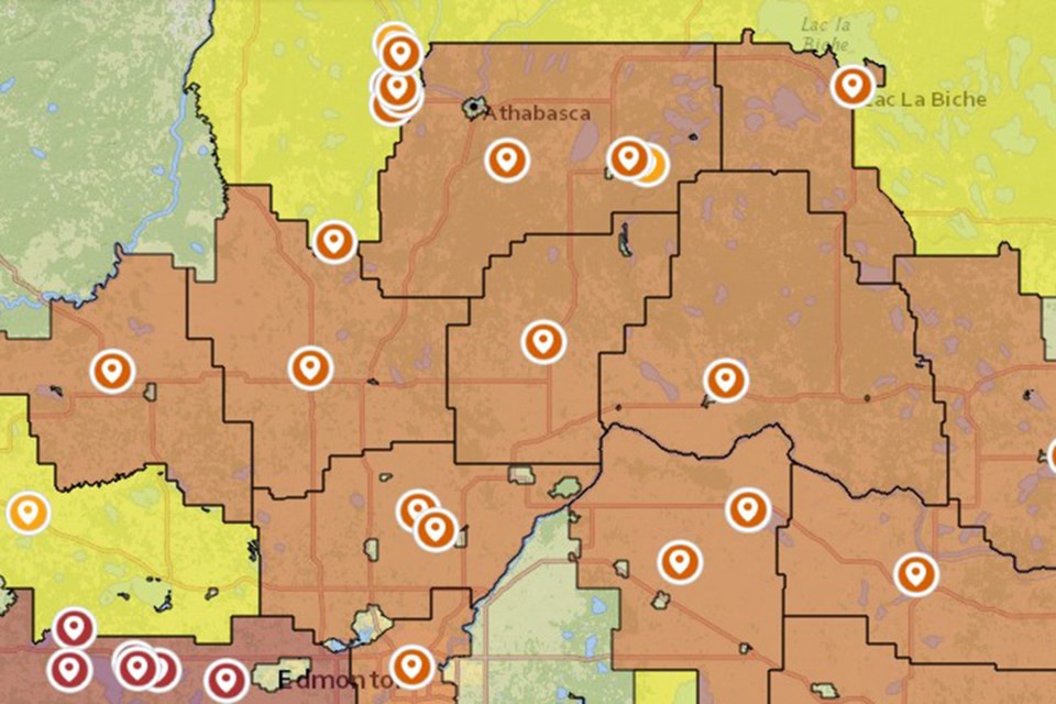 Athabasca County joined many of its municipal neighbours today in issuing a fire restriction.