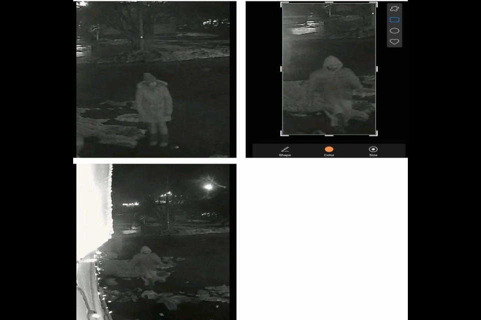 Athabasca RCMP have provided surveillance images from the April 5 break-in at a commercial business in the 5000 Block of 50th Avenue. Police say thieves forcefully gained access to the business and then fled in a truck stolen from the site which was later recovered in Westlock.
