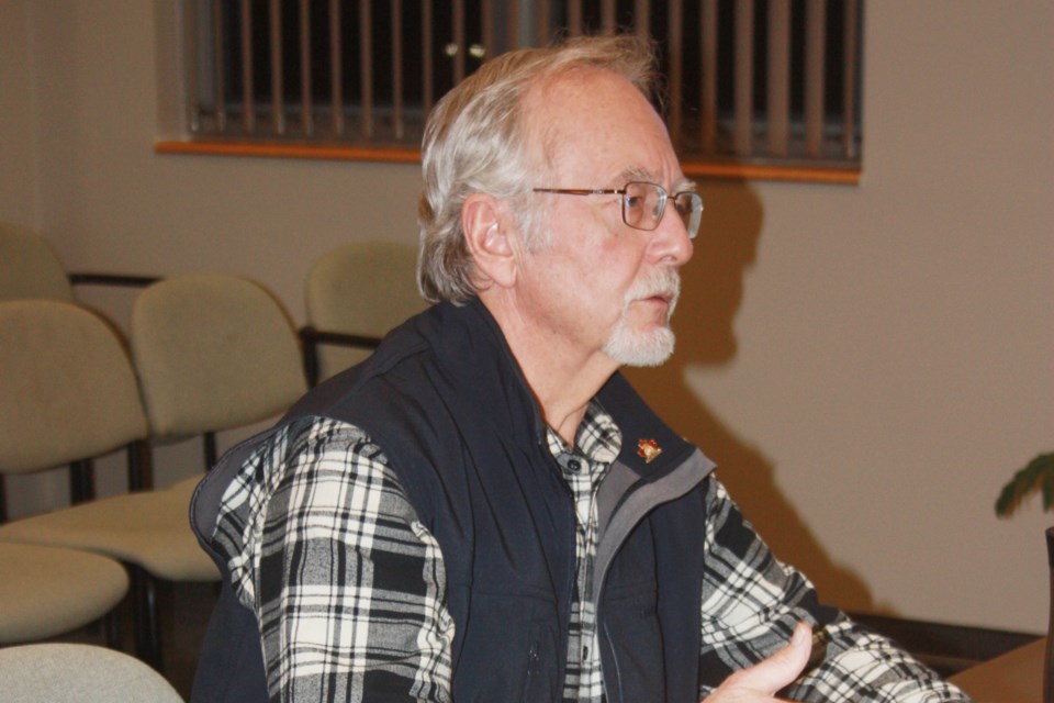 Athabasca Citizens on Patrol president Rod Kerr presented a report on attending the Building Capacity in Rural Crime Prevention training at the Dec. 17 Town of Athabasca council meeting.
Heather Stocking/AA