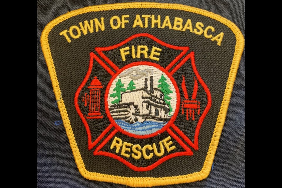 The Town of Athabasca fire department unveiled its new patch at the April 21 meeting with town council.
Supplied