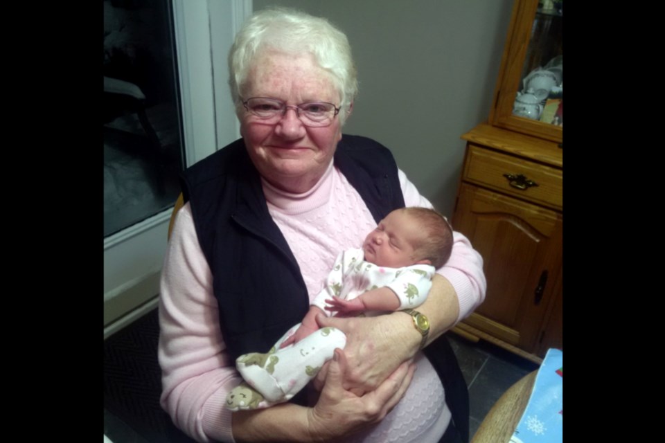 For 20 years Doris Splane has represented the ratepayers either as an Athabasca County councillor for Division 3, deputy reeve or reeve. Splane chose not to run in the Oct. 18 municipal election saying she wants to spend more time with her grandchildren. She is pictured here in 2020 holding newborn granddaughter Bethany Splane, the youngest of her 13 grandchildren. 