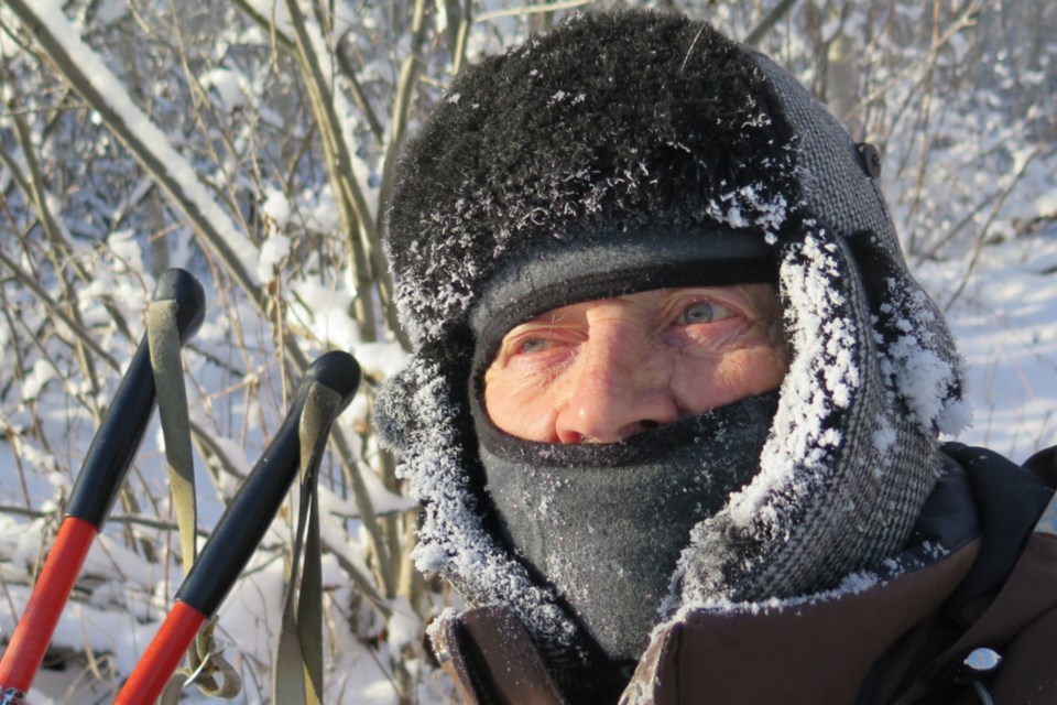 Albert Karvonen is a retired teacher and principal who has been making wildlife documentaries for 30 years. He goes skiing around his property every winter, averaging five kilometres a day, and at 90 years old he is encouraging others to take advantage of the grandeur of nature to help with mental and physical health.