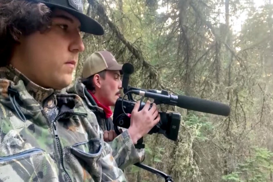 Local men Ryan Tomuschat (L) and Mark Thompson (R) formed their production company Doubled Down Outdoors in 2020 and recently signed a deal with the Sportsman Channel to air a hunting show which they film and edit themselves. The show is slated to start July 1 and is named after their company.