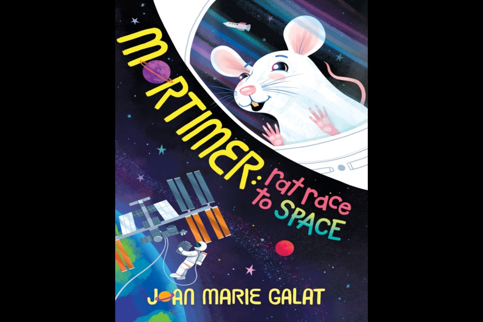 Joan Marie Galat’s latest book, her 25th, is ‘Mortimer: Rat Race to Space’, and was written to explain what living in space inside the International Space Station is like. Galat was first inspired to write while living in Athabasca and couldn’t find a book about constellations which included mythology for her children, so she wrote one.