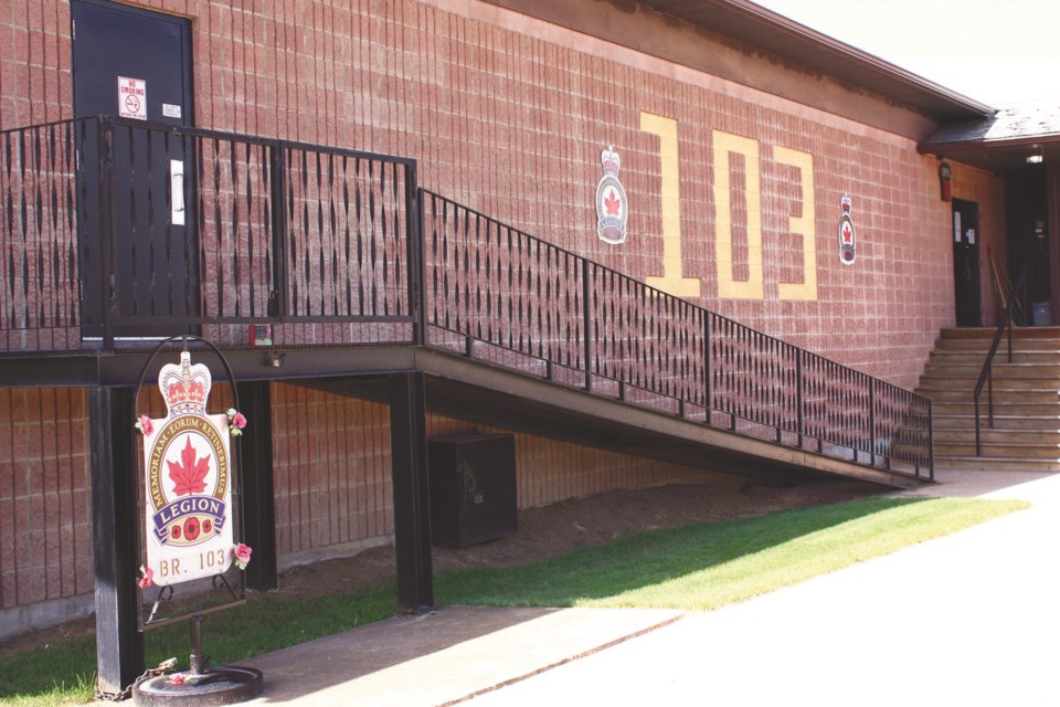 Members of the Athabasca Legion #103 are hoping to return to the hall for dinners, darts and cribbage in the near future.
Chris Zwick/T&C