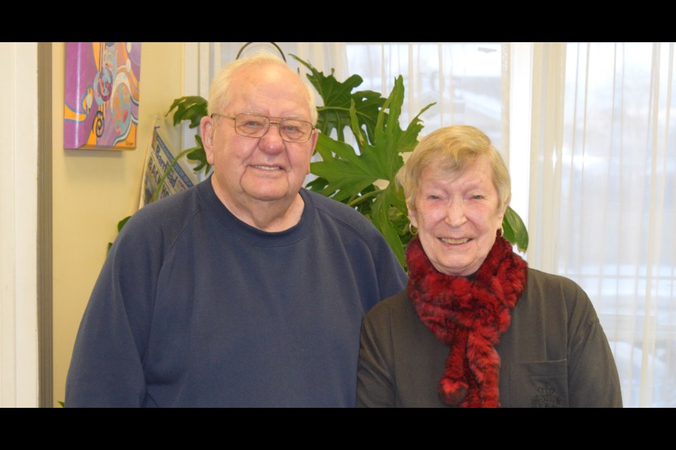 Herman and Inga Herman and Inga Barkemeyer visited the Barrhead Leader shortly after the couple celebrated their 65th wedding anniversary.