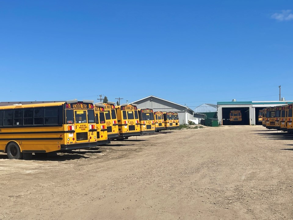 Barrhead Bus Yard