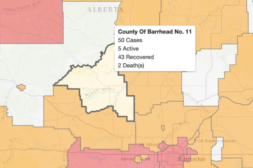 Barrhead COVID Jan. 7 Update