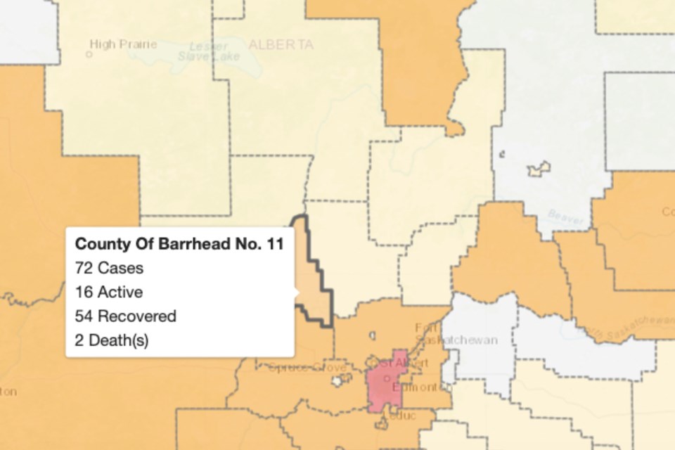 Barrhead COVID March 24 Map