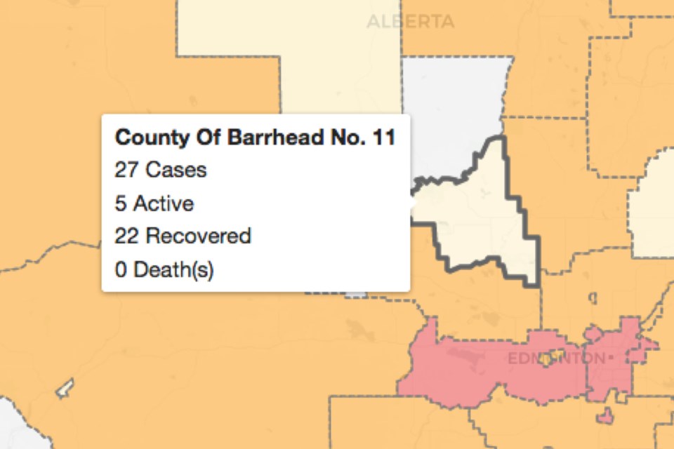 Barrhead COVID Update Nov. 23