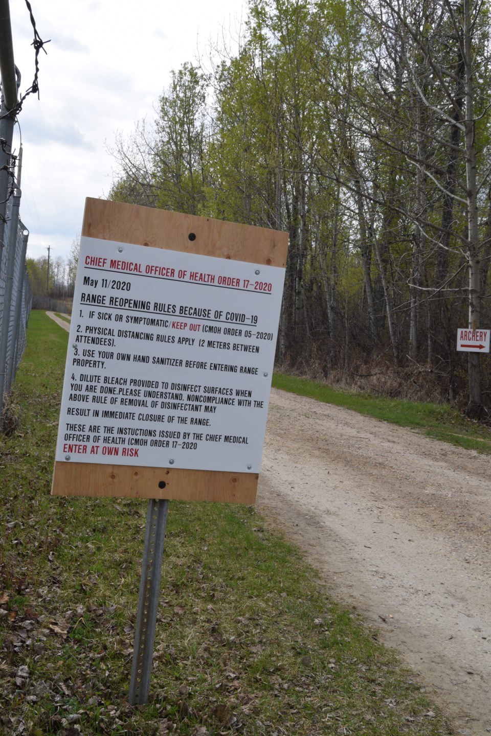 Barrhead Gun range reopening cropped