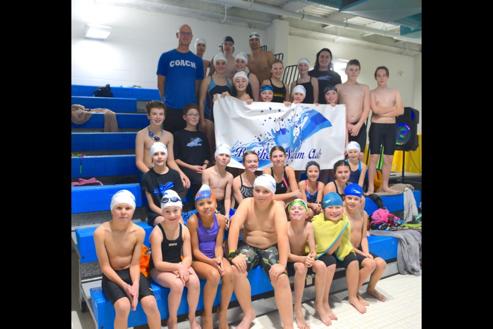 The Barrhead Swim Club hosted its biannual "fun swim meet" on Dec. 18.