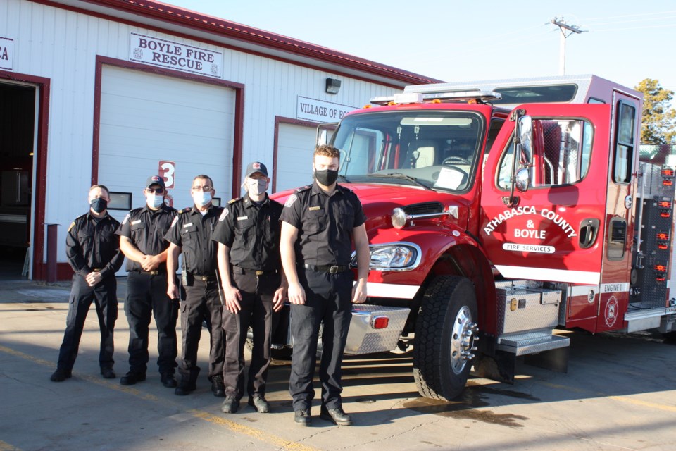 Boyle FD new pumper