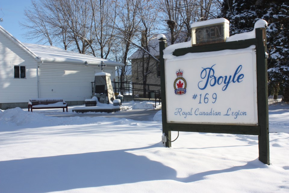 Boyle Legion ext winter