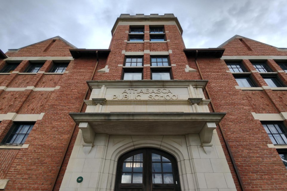 The Old Brick School as it is known in Athabasca was built in 1914 and operated until 1966.