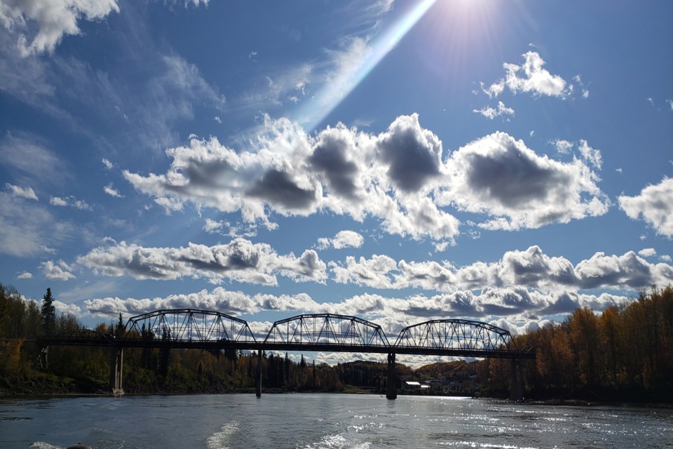 Bridge view, blue sky - Chantel Craig