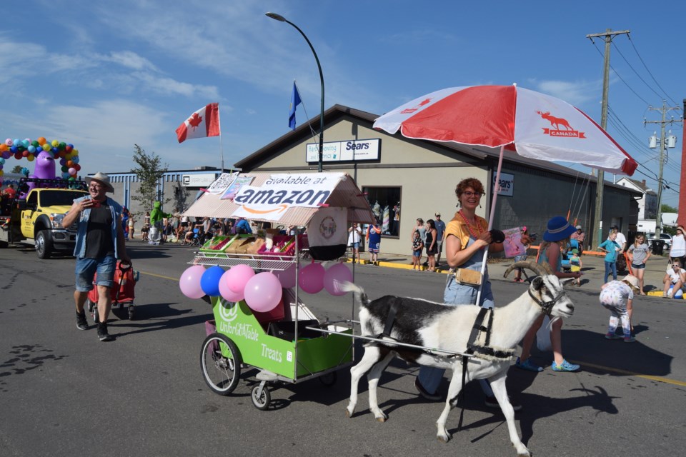 Chelsey Wiesinger Barrhead Fair Days Parade