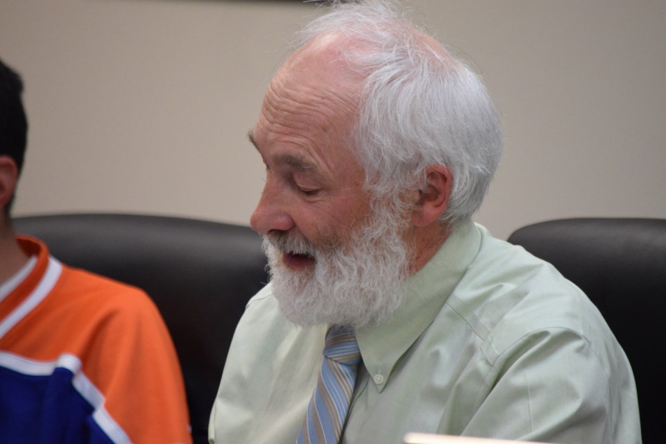 Town of Barrhead Coun. Rod Klumph told his fellow councillors May 24 that his support to grant a request to paint a Main Street crosswalk in rainbow colours in recognition of Pride Month was waining after he received multiple negative comments from the public.