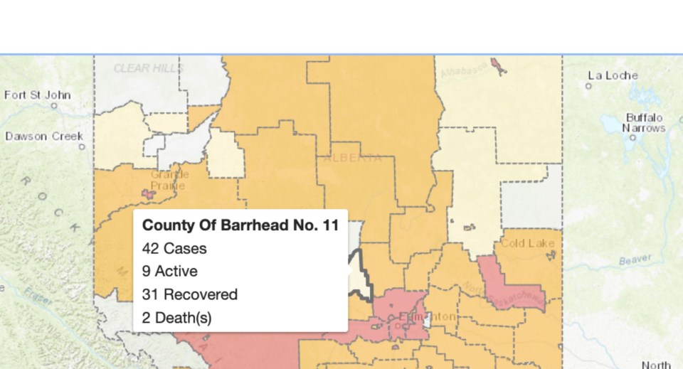 covid map update