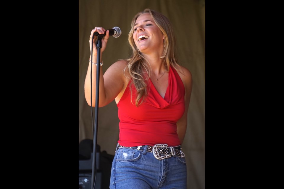 Homegrown talent Karley Bilsky took the River Rats stage for the very first time this year, performing for family, friends and fans.              