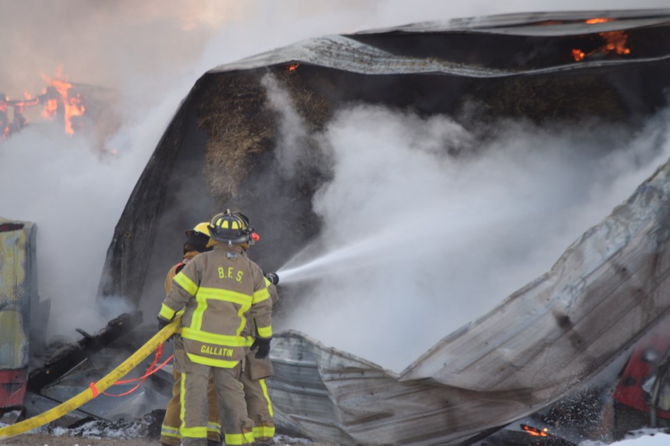 Firefighter Bloomsbury fire