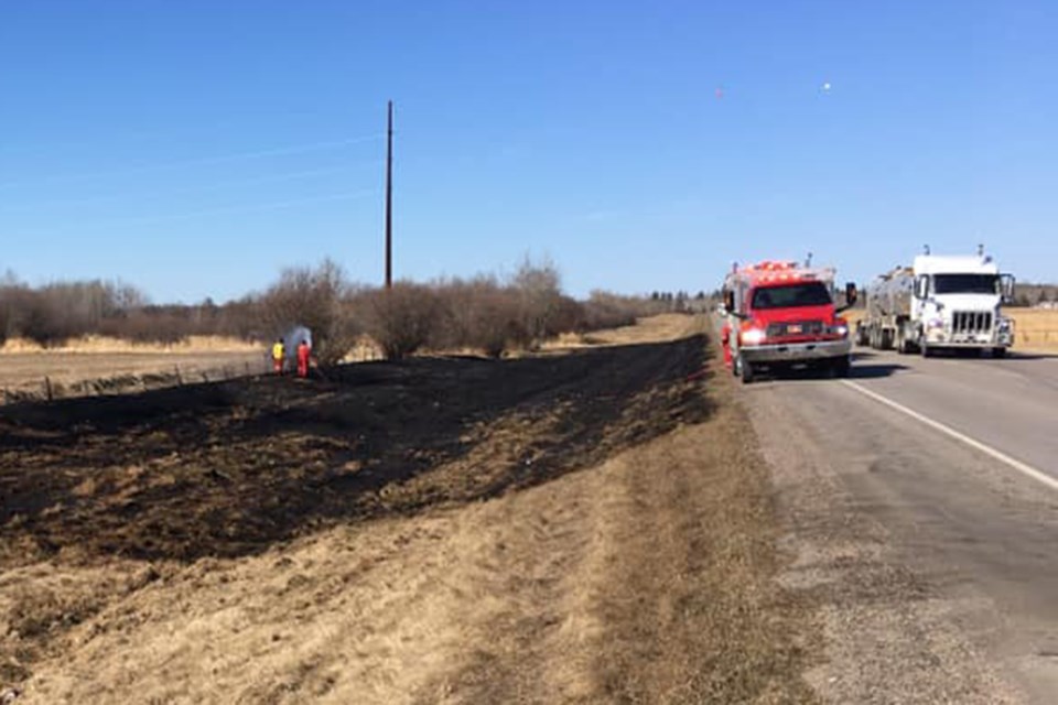 Grassland FD grass fire