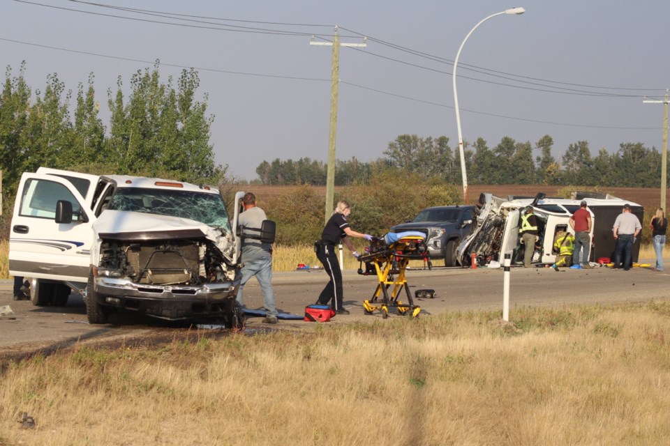Highway 18 Accident on Sept. 13 (VM)