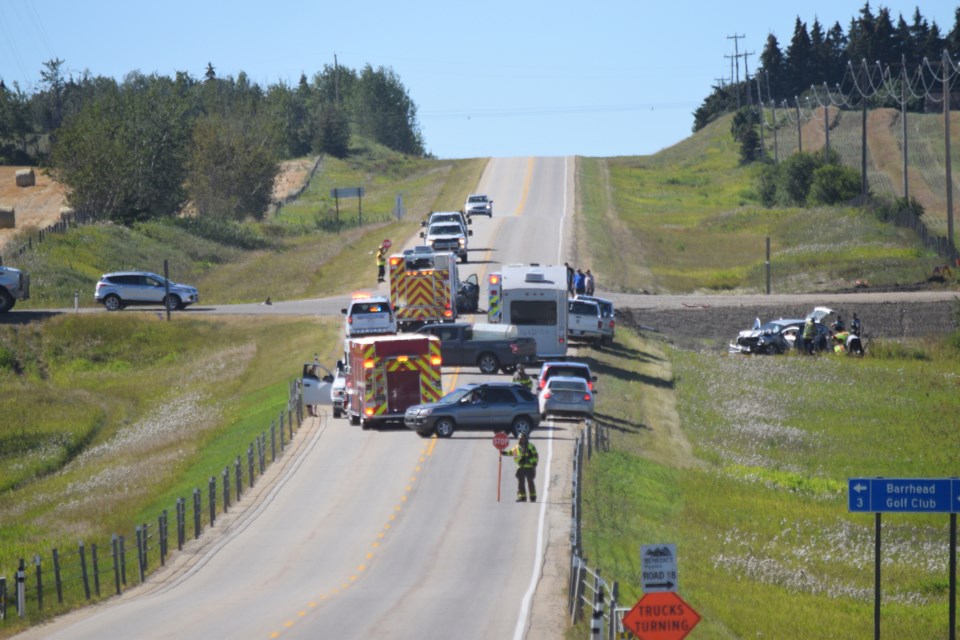 Highway 18 accident