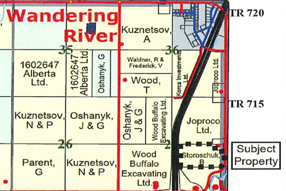 Bryndon Storoschuk's plans to expand his current six-stall RV storage facility south of Wandering River to 20 stalls was approved by Athabasca County council May 27, along with a second land use bylaw amendment for the future development of a driving range and miniature golf course on the same parcel of land.