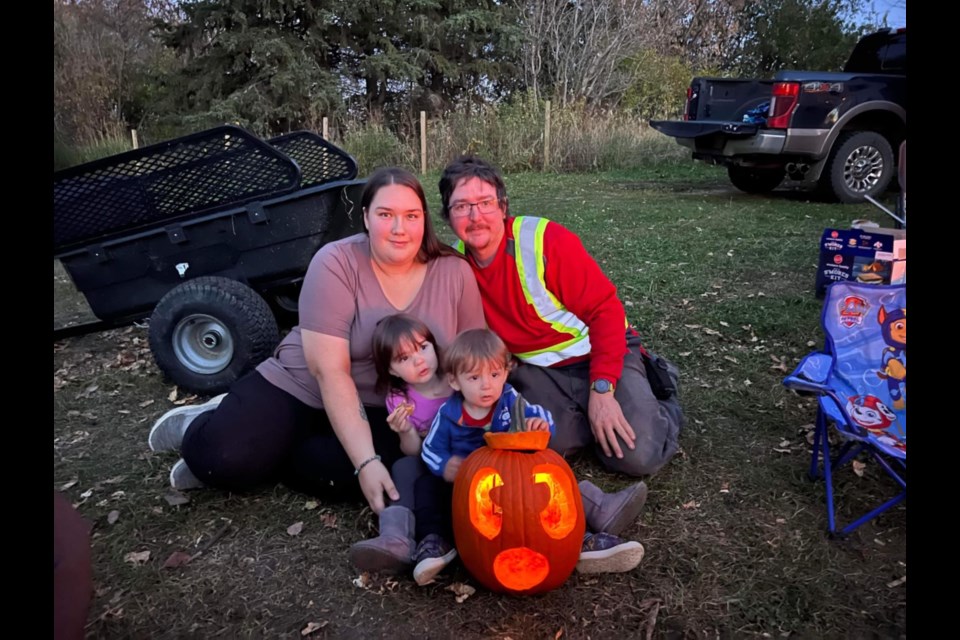 Breanna and Christopher Mackenzie, along with their two young children are hopeful they will have a home to return to. 