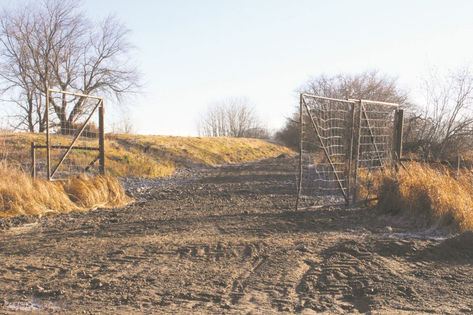 Old landfill gates