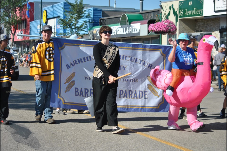 The Barrhead Agricultural Society kicks off the 2025 Blue Heron Fair Days opening the parade on Aug. 9.