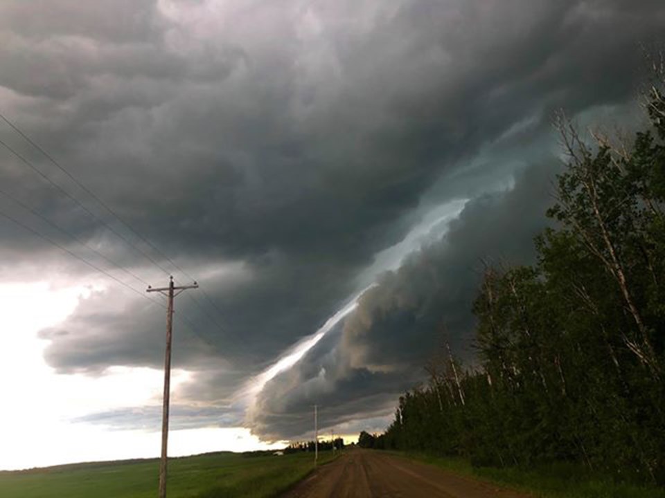 Pat Neufeld storm photo