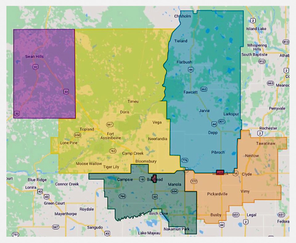 PHSD map