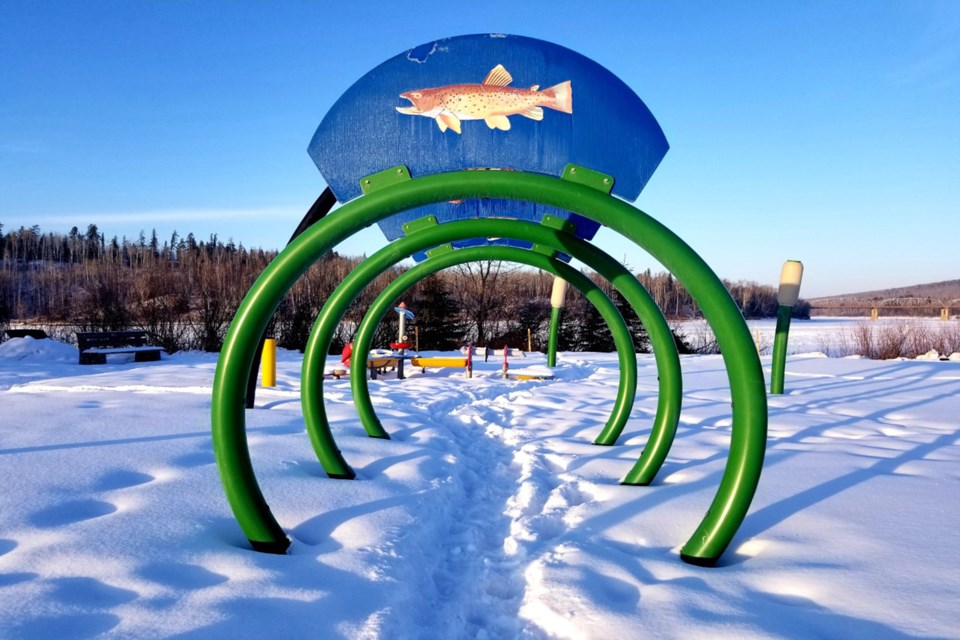 Playground at River Front Daniel Schiff