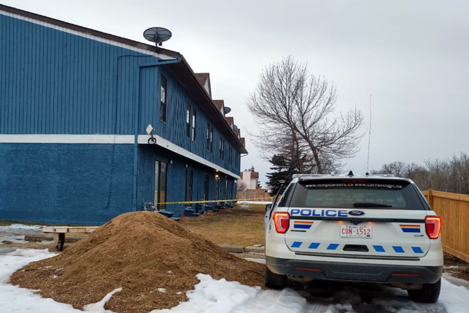 A family member has confirmed the death of a 23-year-old woman at the Cornwall Apartments in Athabasca in the early morning hours of March 22. RCMP have yet to release an official statement.