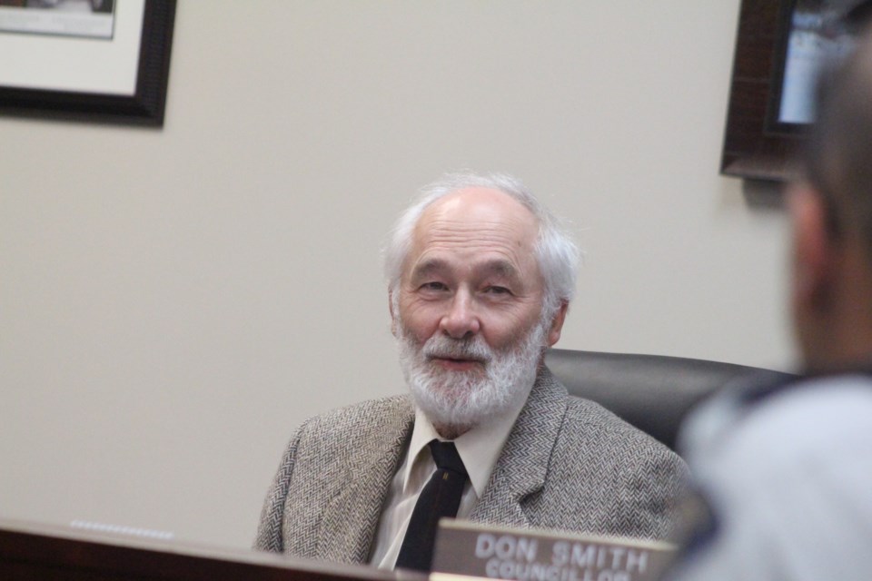 Town of Barrhead Councilor Rod Klumph asked Cpl. Filipe Vicente, during the May 14 council meeting, what impact the RCMP's student resource officer had on lowering crime statistics.