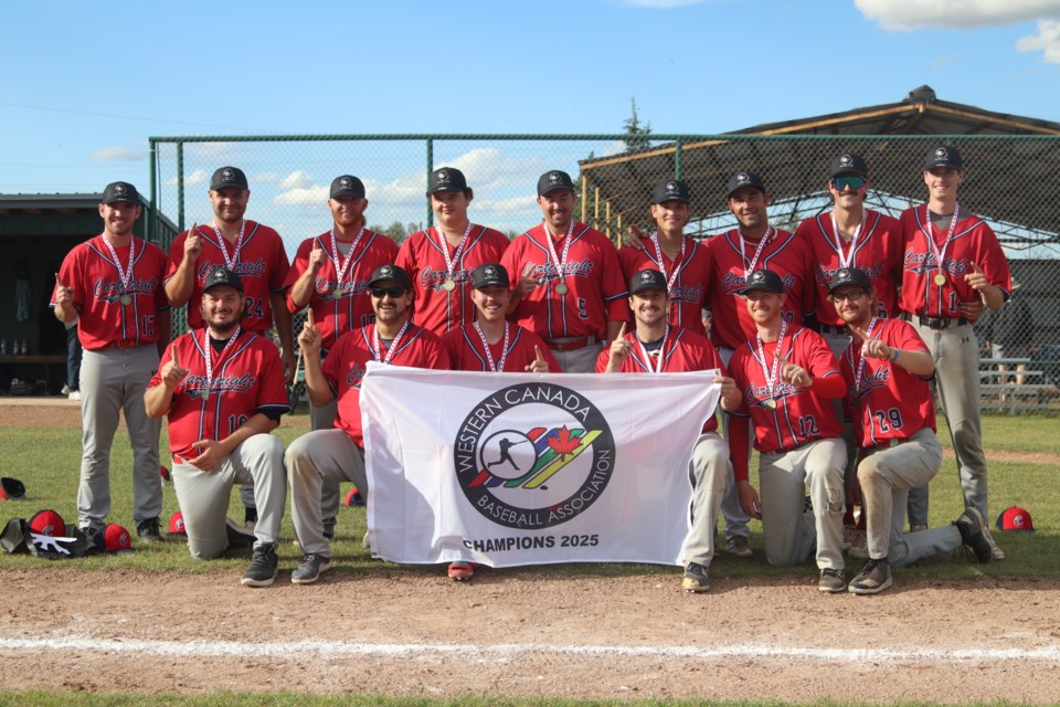 The Cartwright Twins were the champions of the 2025 Western Canada Baseball Championships.