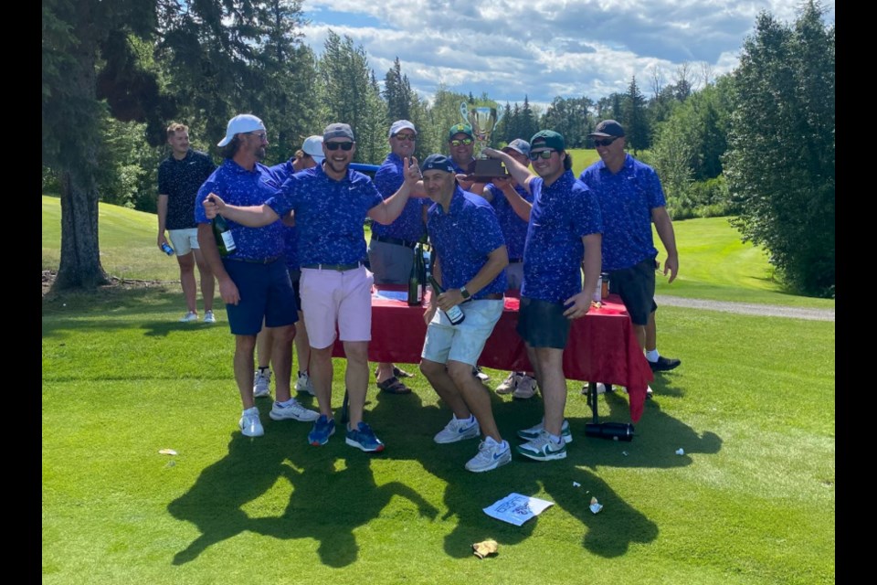 Team Lucid Services triumphed in the Westlock Golf Club Ryder Cup over the weekend of June 27-29. Team Luced featured Ryan Provencal, Chase Provencal, Chris Mckenzie, Dwayne Casavant, Derek St. Laurent, Denis Landry, Forest Lewko, Keenan Fortier, Nathan Dyck and Ryan Medcke. 