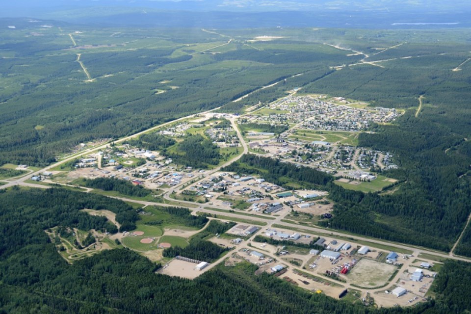 town-of-swan-hills-aerial