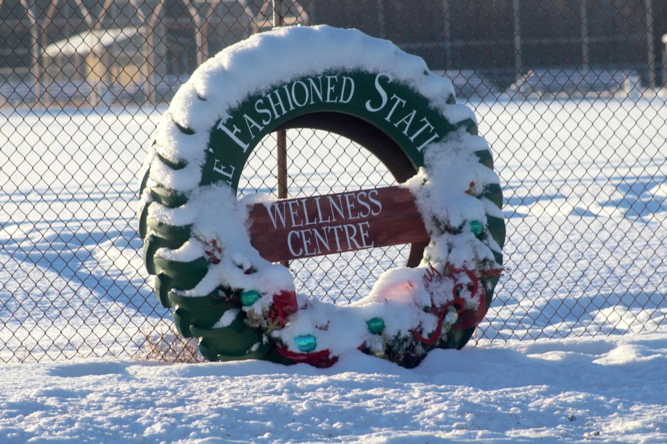 Tractor tire wreaths
