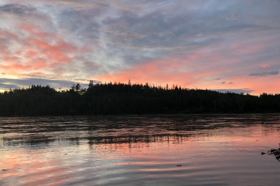 Twilight on water Pam Ilomiin