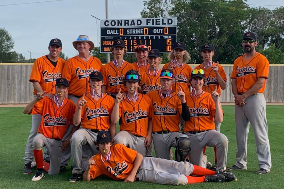 U15 Orioles Win Provincials (VM)