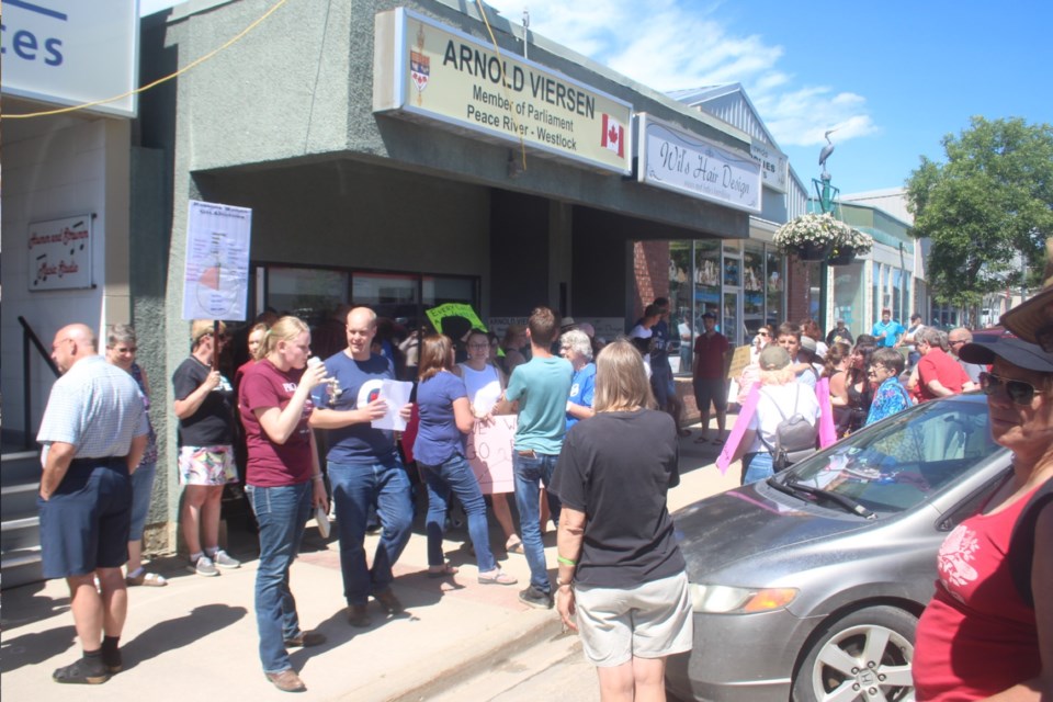 Viersen Protest on July 9 (VM)