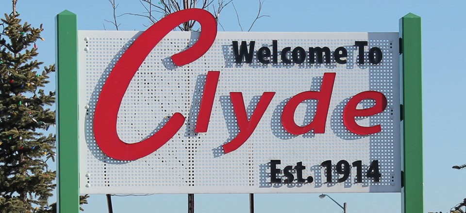 village of clyde sign